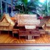 บ้านทรงไทยจำลองไม้สักจริง สวยมาก